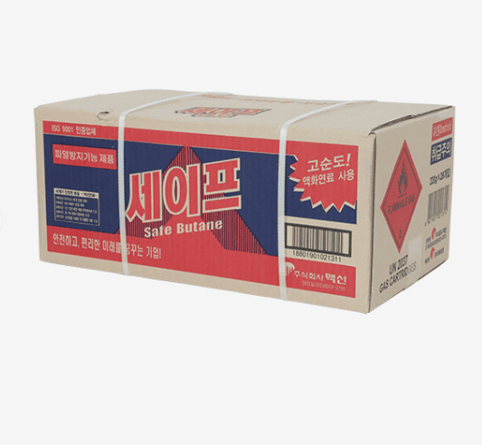 부탄가스 28개 업소용 가스버너 하이썬 부탄가스 부탄가스 1박스 부탄가스 분리수거