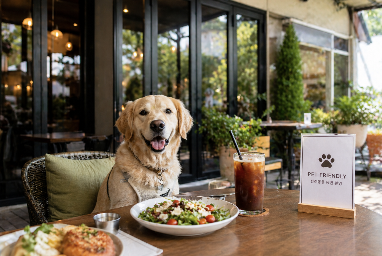 반려동물 동반 식당, 노펫존, 애견동반 식당, 펫프렌들리, 반려동물 음식점