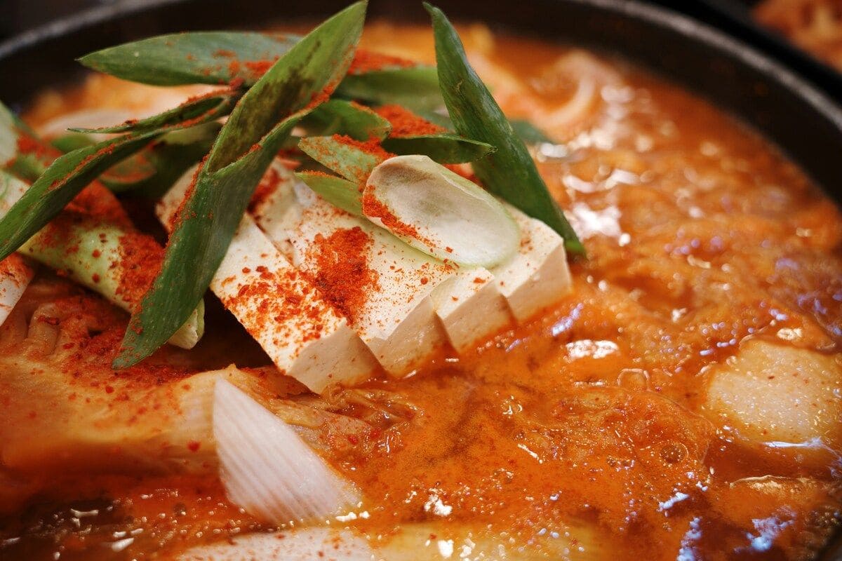 시판 양념장으로 간편하게 만드는 두부김치찌개, 찌개용 두부
