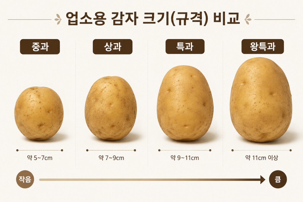 감자보관법, 감자 10kg, 감자가격, 감자튀김, 객단가, 사이드, 냉동제품