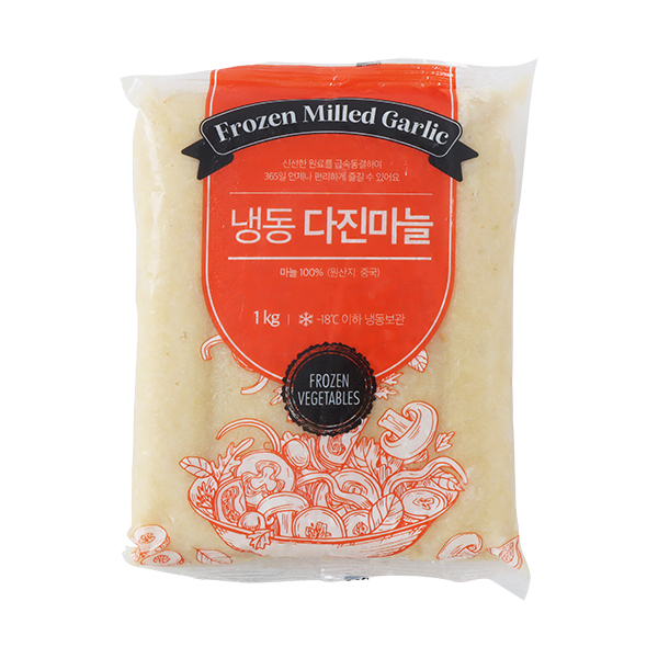 중국산 냉동다진마늘